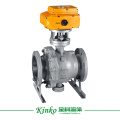 3 piece body Flange Electric ball valve